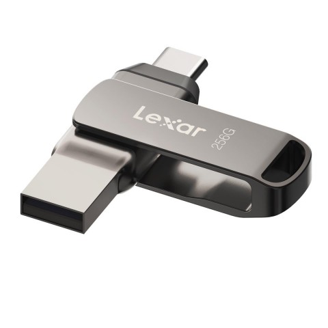 256GB Lexar® Dual Type-C and Type-A USB 3.1 flash aluminium