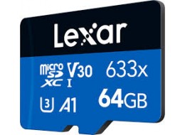 64GB Lexar®  633x microSDXC™ UHS-I...