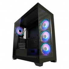 LC-POWER Gaming 715B - Seamless_X - ATX gaming case