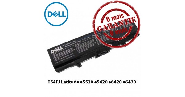 Batterie pour ordinateur portable Dell T54FJ de France.