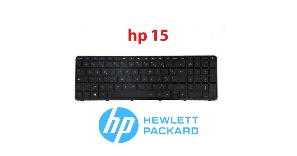 CLAVIER PC PORTABLE HP15 - stie tunisie